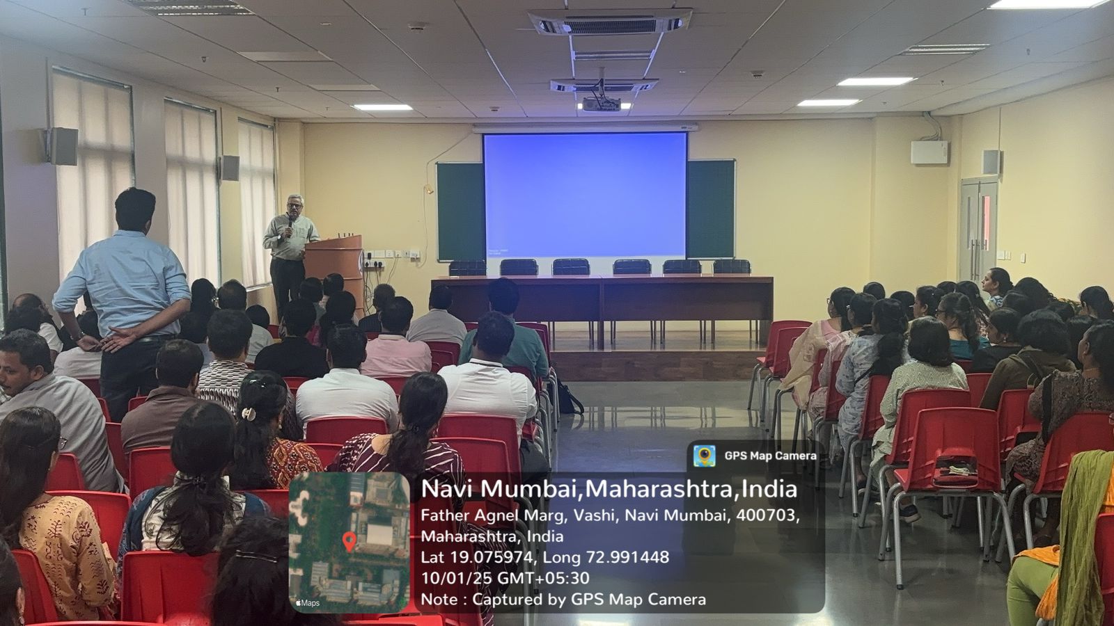 Brainline awareness talk at Fr Agnel College Navi Mumbai